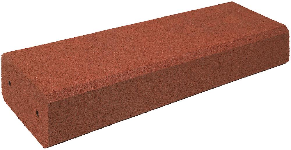 Blockstufe 150 mm rotbraun