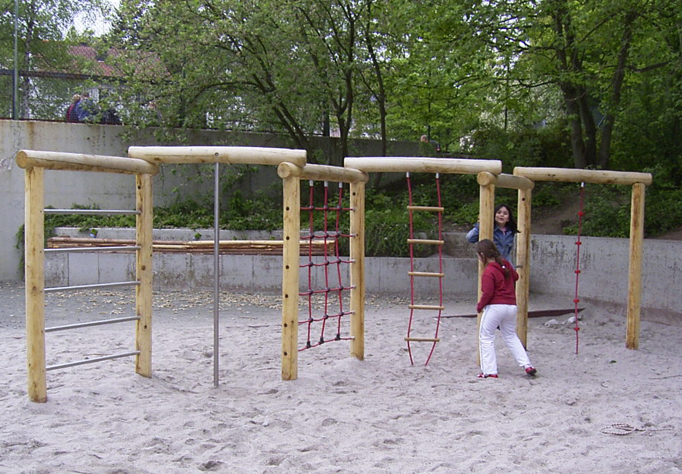 Zick-Zack-Kletterwand 6-teilig Ansicht 2