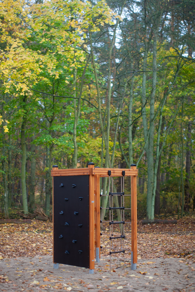 Kletterkiosk II Klettergerüst Ansicht 3