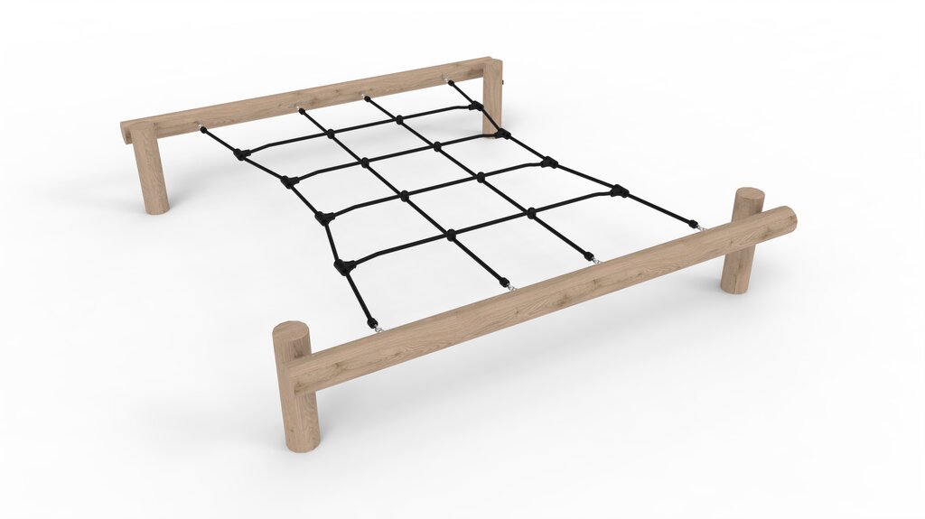Horizontales Kletternetz Ansicht 2