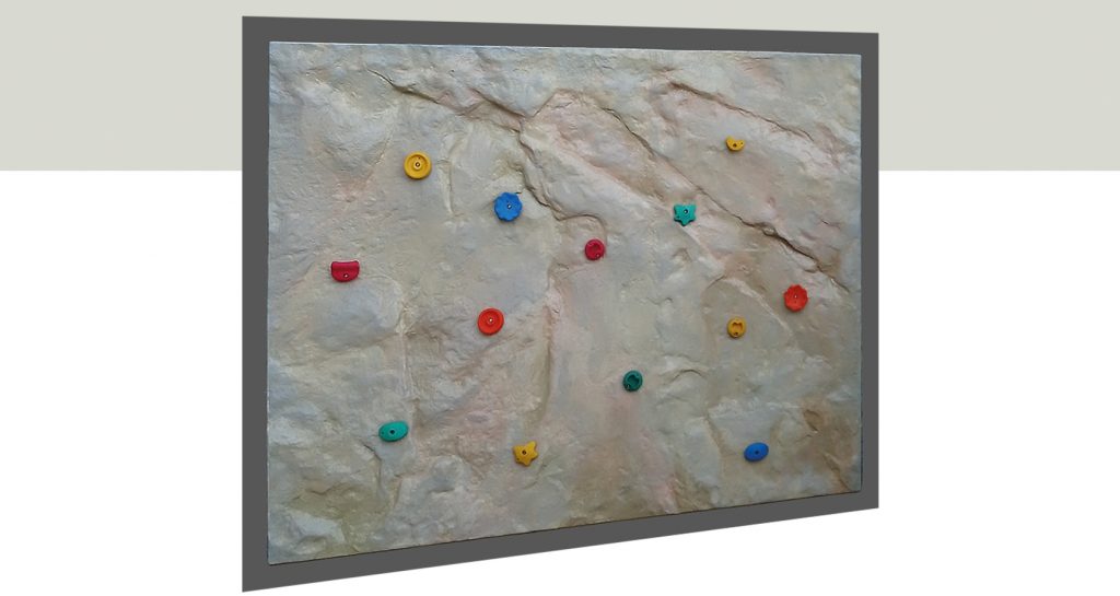 Kletterwandpaneel Ansicht 2