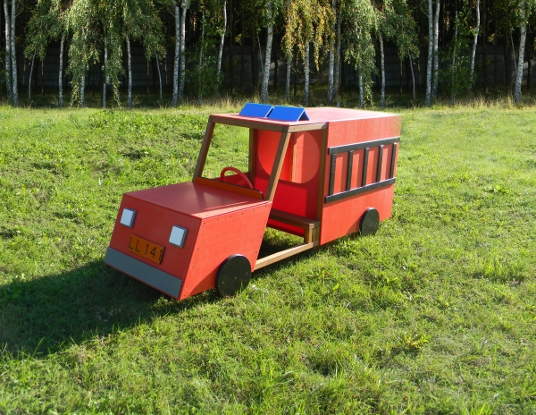 Feuerwehr LKW Spielhaus Ansicht 5