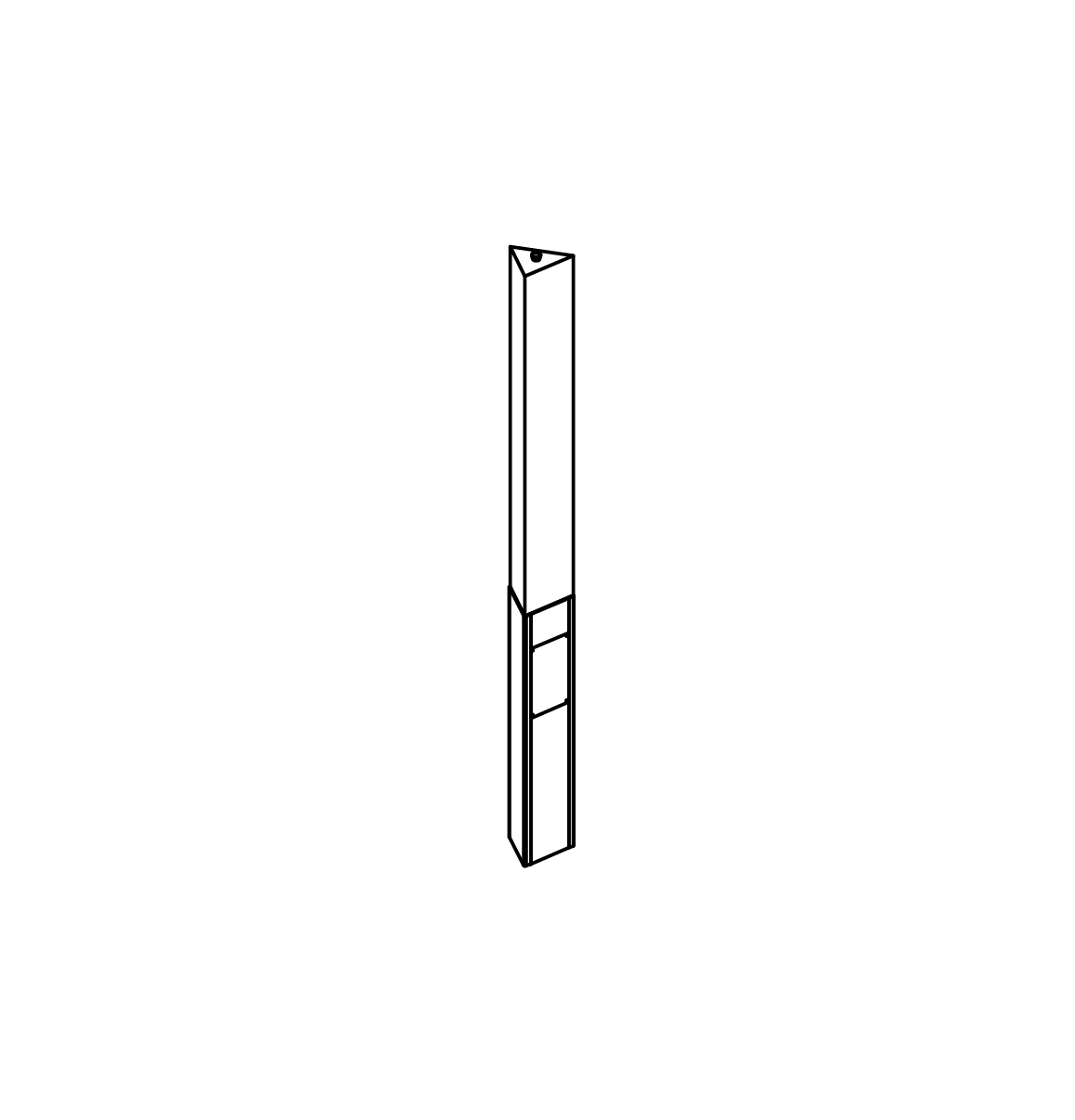 Prismensäule Ansicht 2