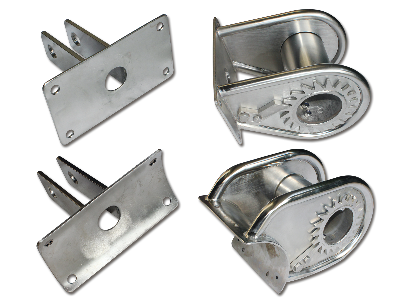 Seilspanner mit Zahnrad für Kantholz Ansicht 1