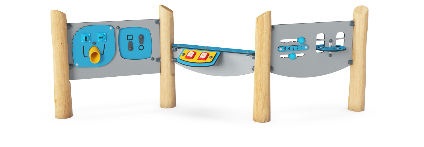 Spielwand 3 hoch, Lernen NRO620 Ansicht 2