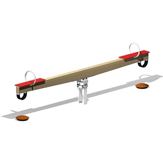 Balkenwippe Holz 400 cm Ansicht 2