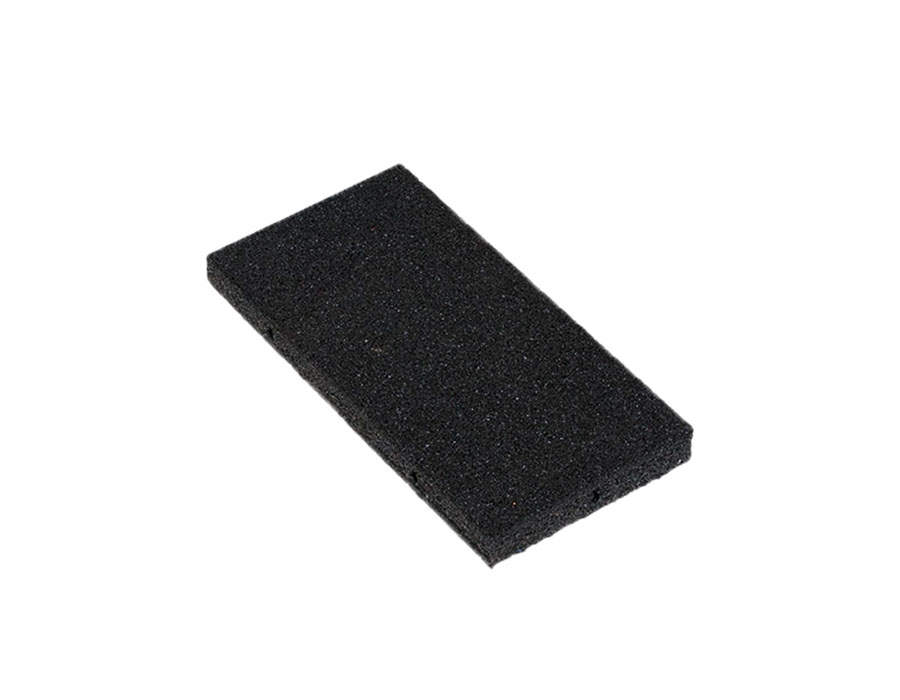 Vollgummiplatte Flex 53 mm schwarz, Fallhöhe bis 160 cm Ansicht 2