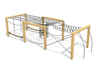 Kletterquader Holz 3, Höhe 250 cm Ansicht 5