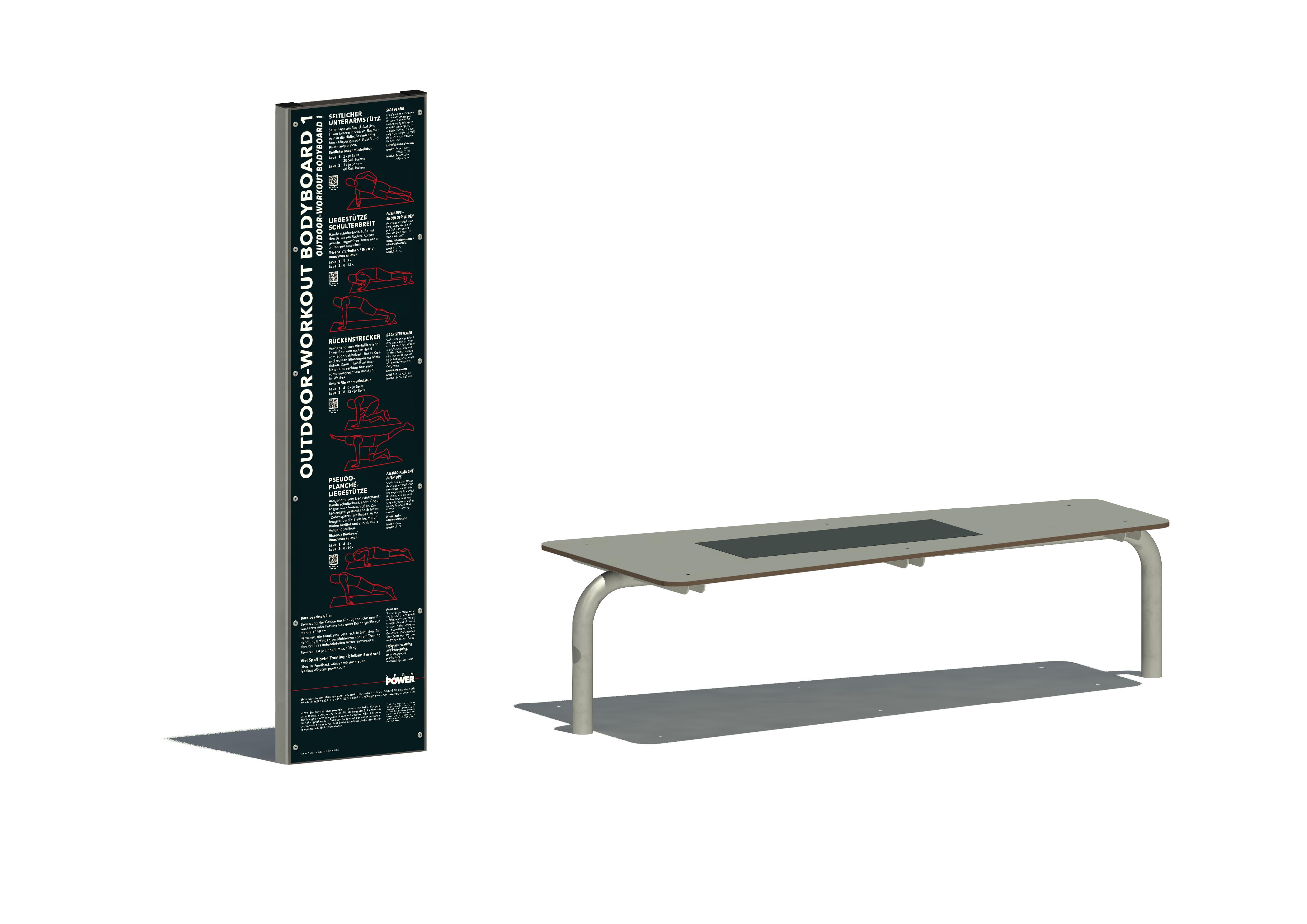SPGM POWER® Workout Body Board 1 Ansicht 2