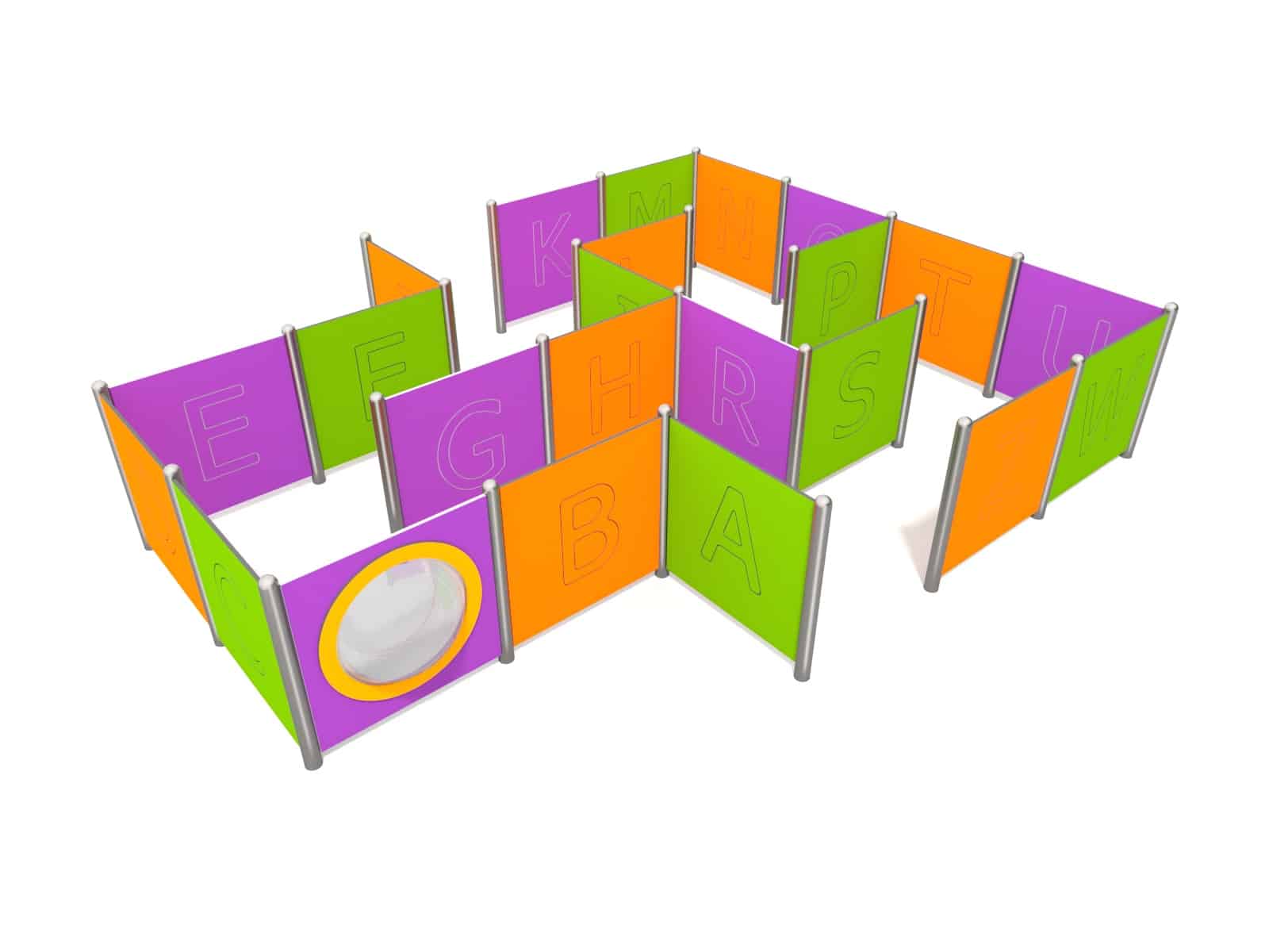 Buchstabenlabyrinth Ansicht 2