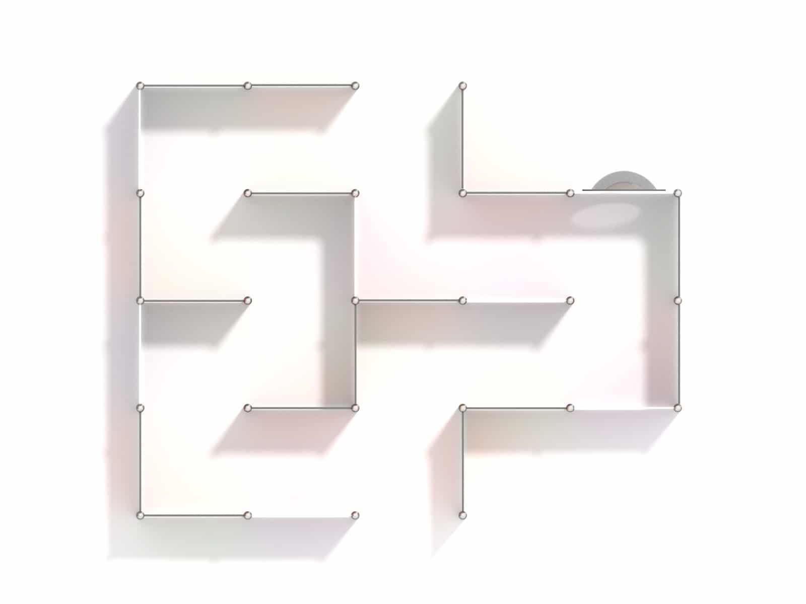 Buchstabenlabyrinth Ansicht 3