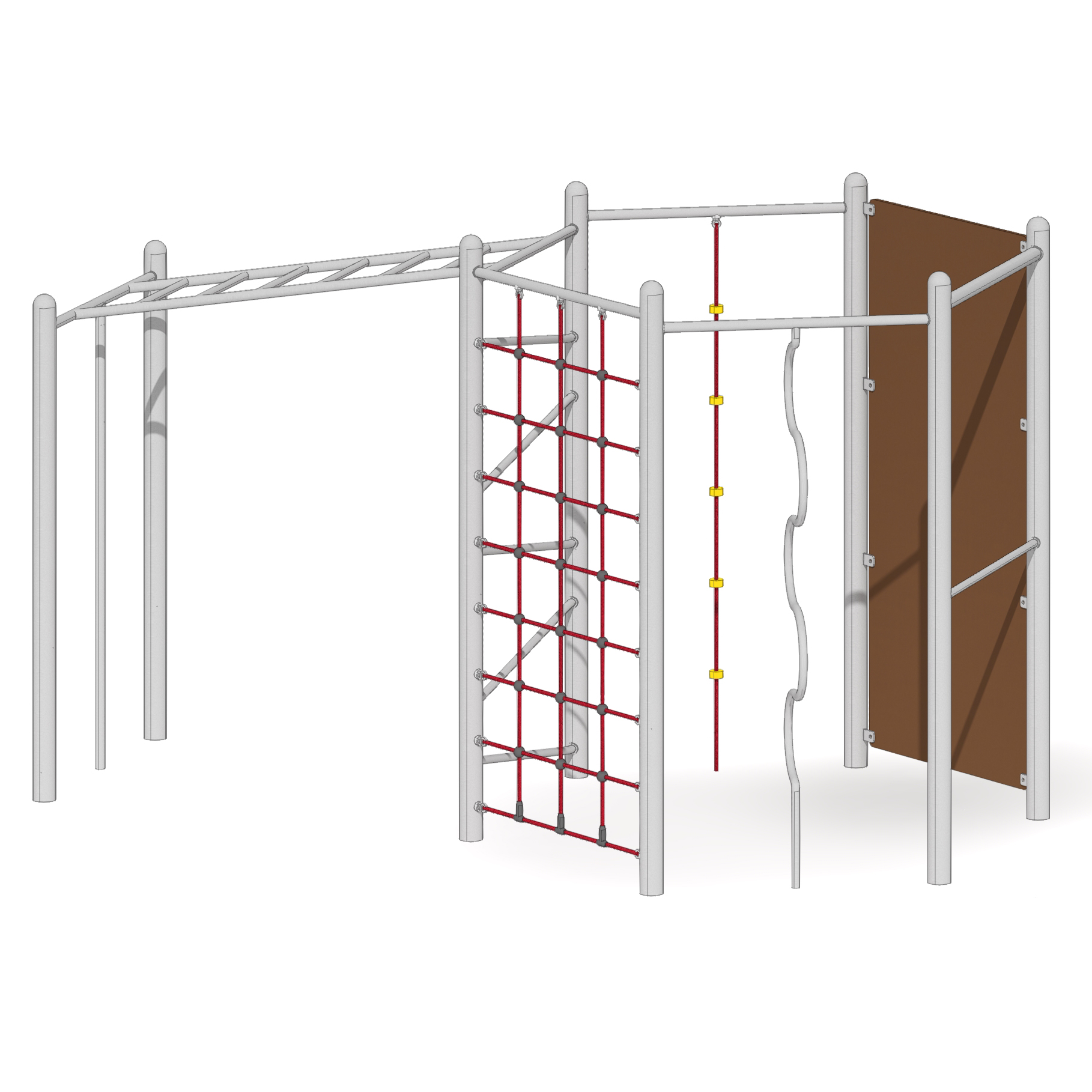 Sechseckanlage H250cm mit Hangel Ansicht 4