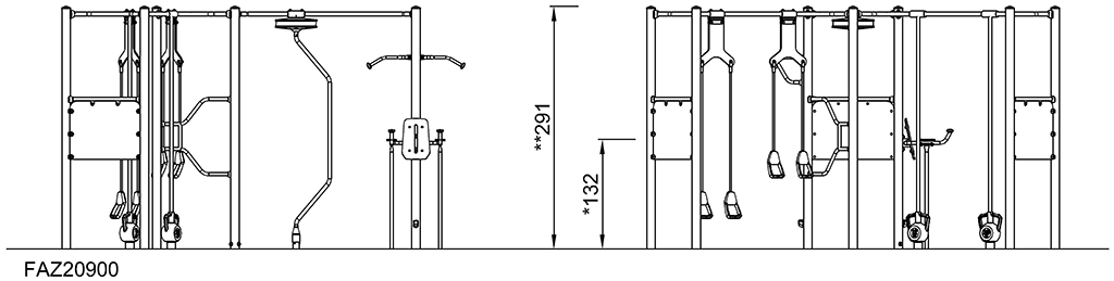 Crosstraining Combi 8 Compact FAZ209 Ansicht 5