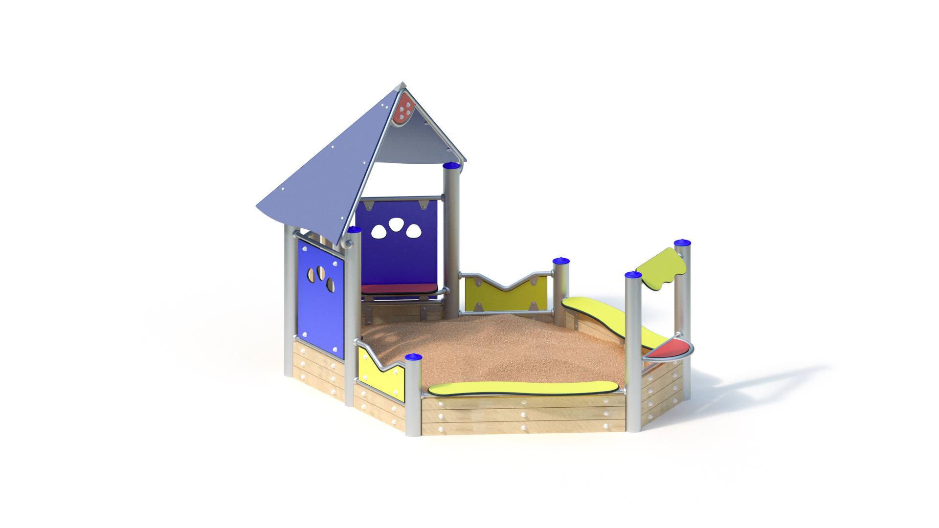 Sandspielplatz Ansicht 2