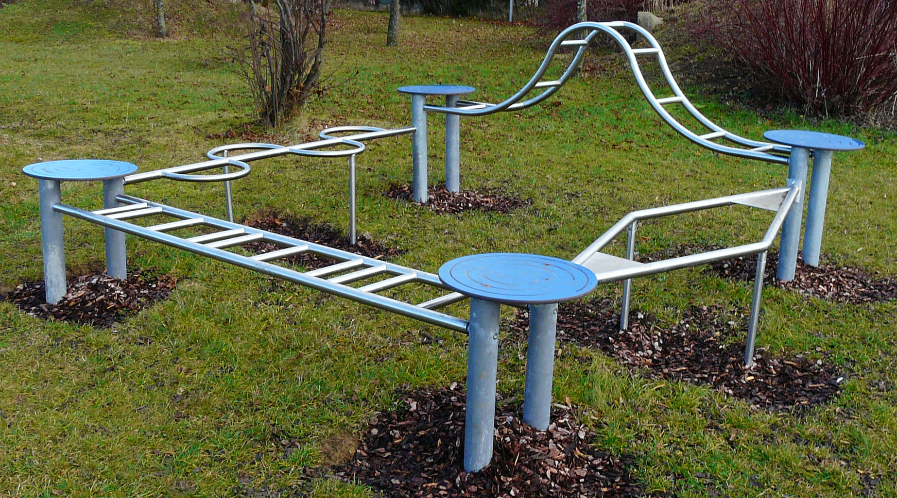 Balancierparcours Planeten-Krieger Ansicht 4