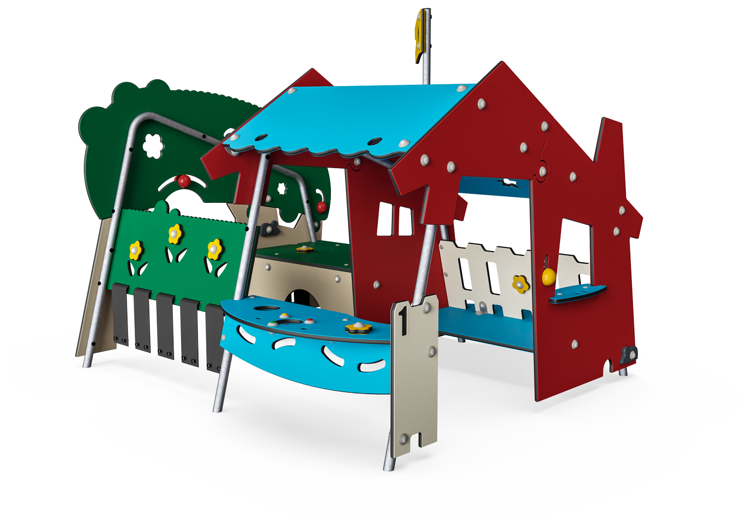 KOMPAN Haus & Garten Kleinkind-Kombi Ansicht 2