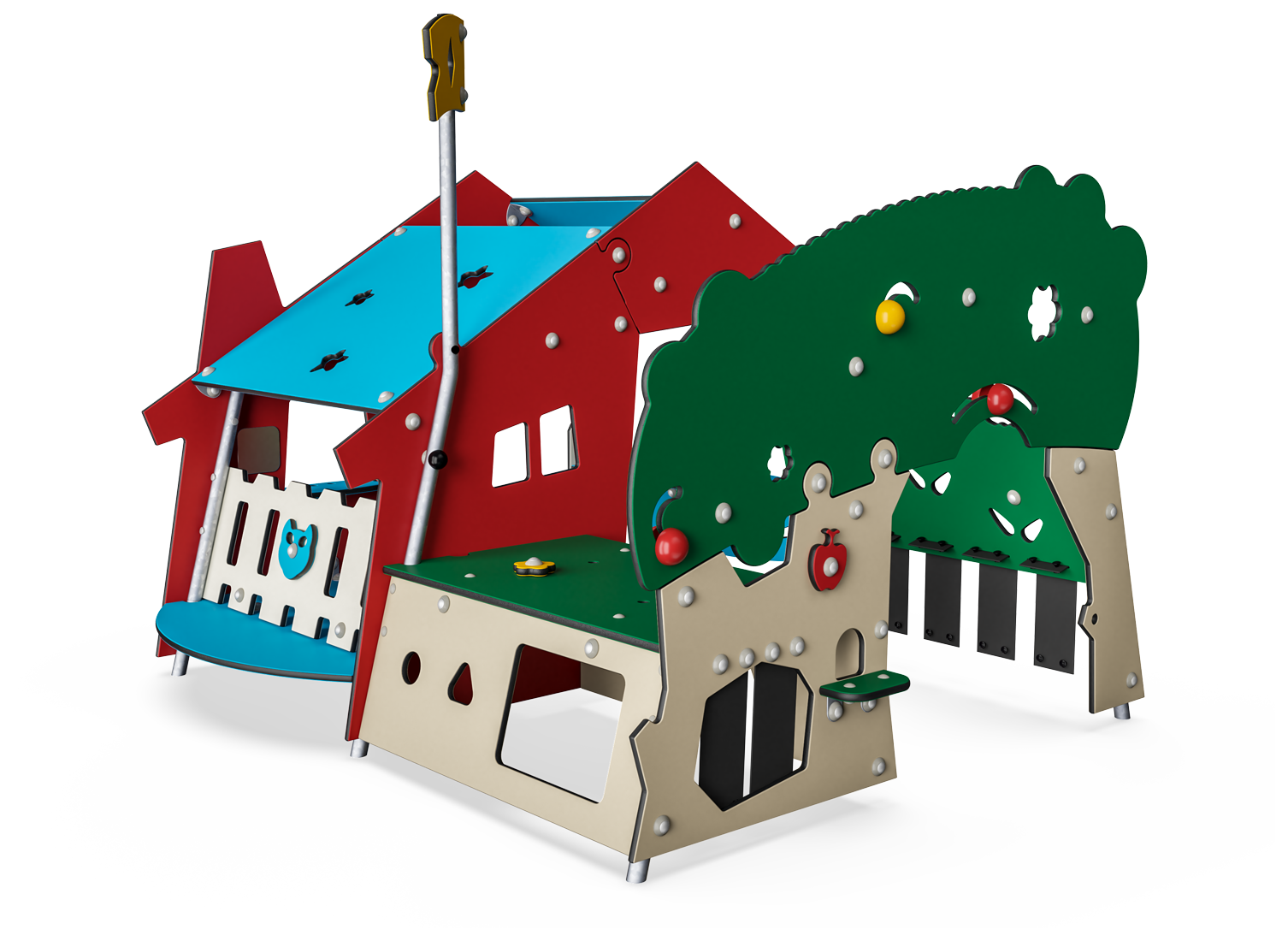 KOMPAN Haus & Garten Kleinkind-Kombi Ansicht 3