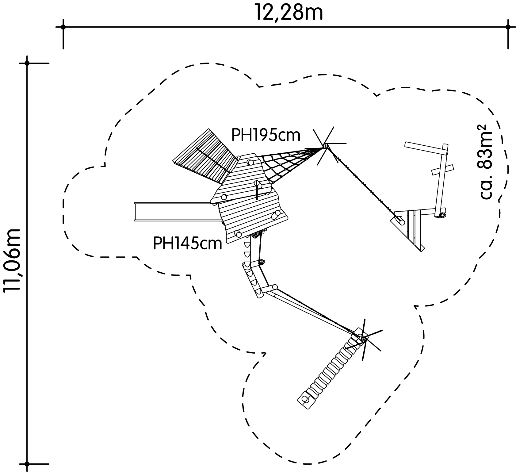 Abenteuerlandschaft Pirat Ansicht 5
