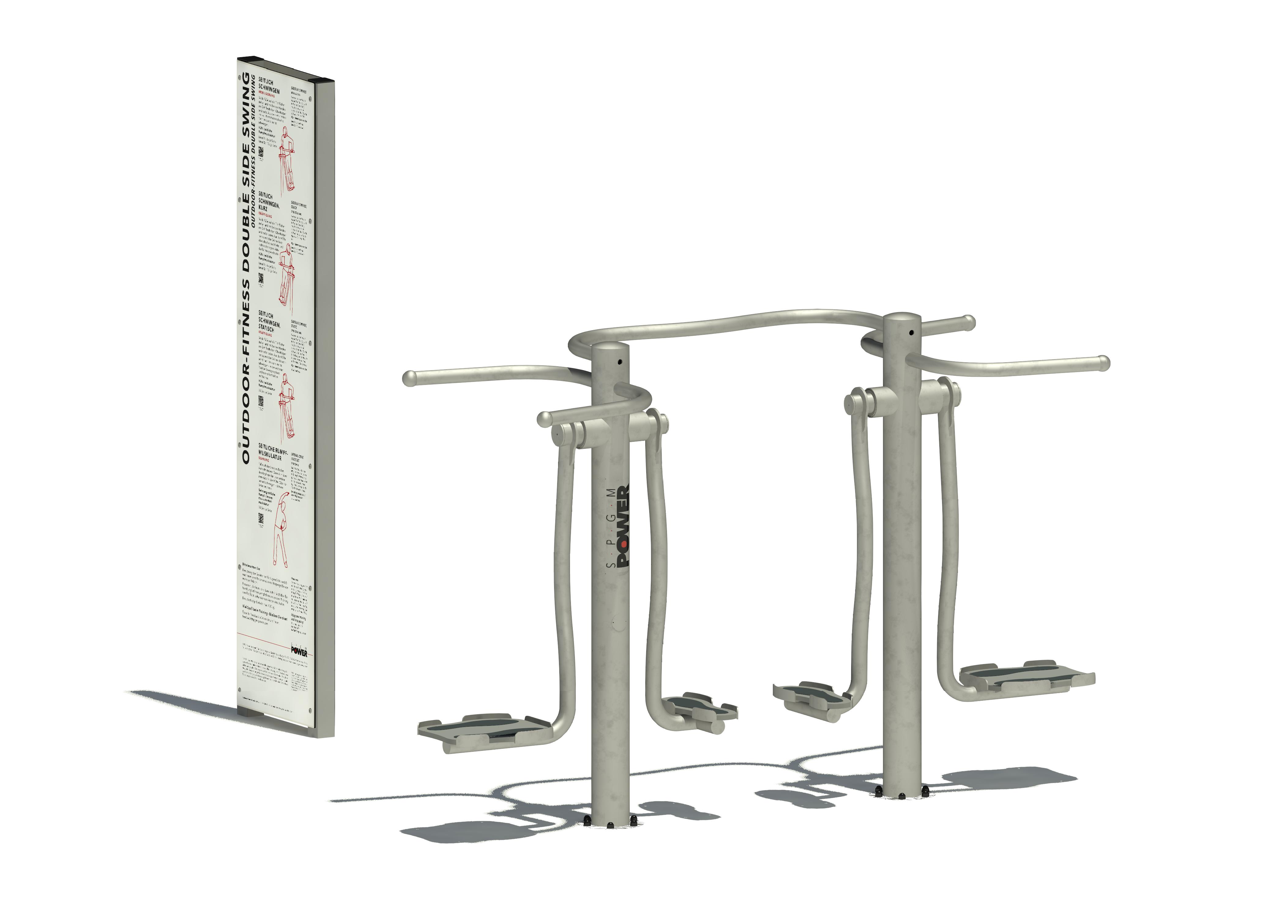 SPGM POWER® Fitness Double Side Swing & Walker Ansicht 2