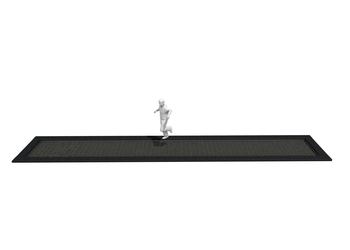 Trampolin 300, fertig zusammengebaut - handicap Ansicht 6