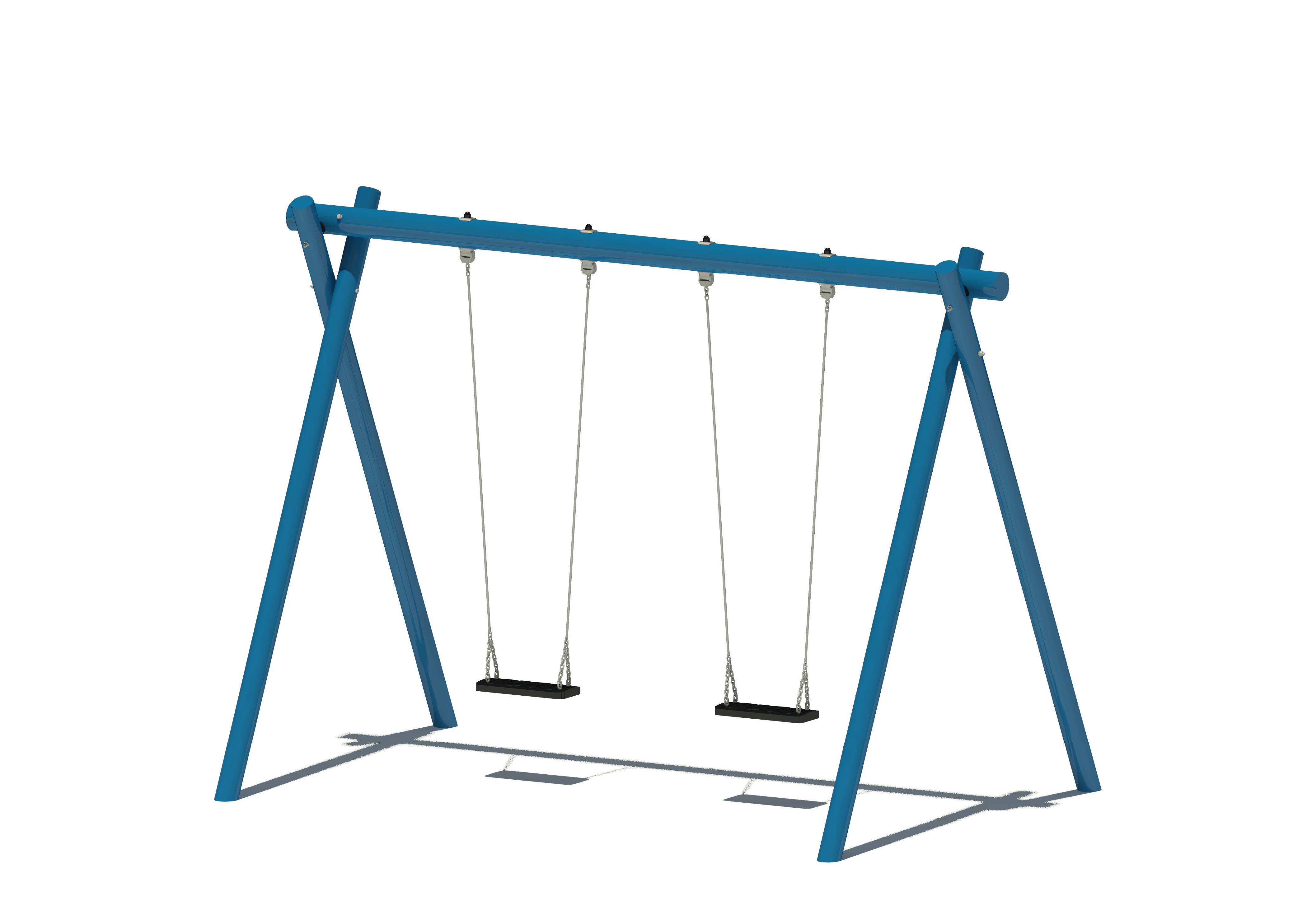 Rundholzschaukel 5120, 2-sitzig Ansicht 3