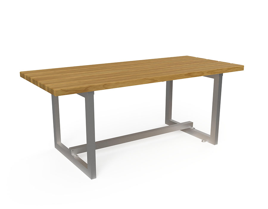 Parktisch Sedero Kiefer Ansicht 2