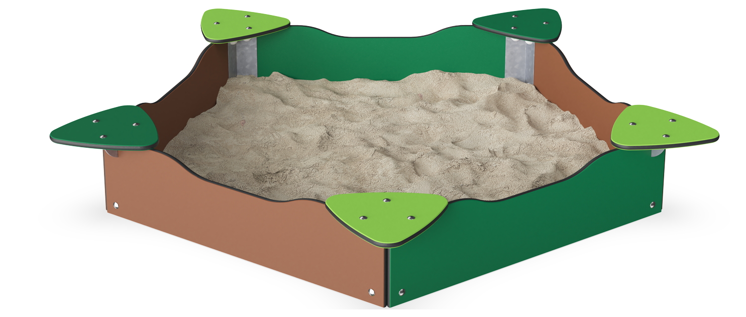 KOMPAN Sandkasten Ansicht 3