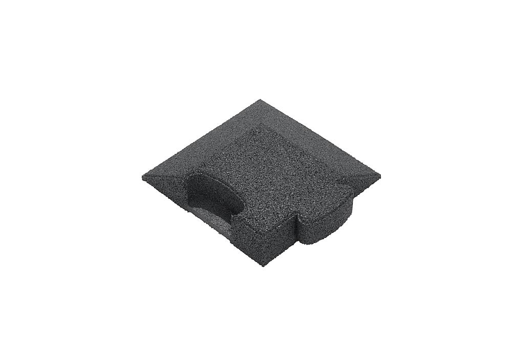 Puzzle Mat 3D Eckplatte angeschrägt 60 mm grau Ansicht 4