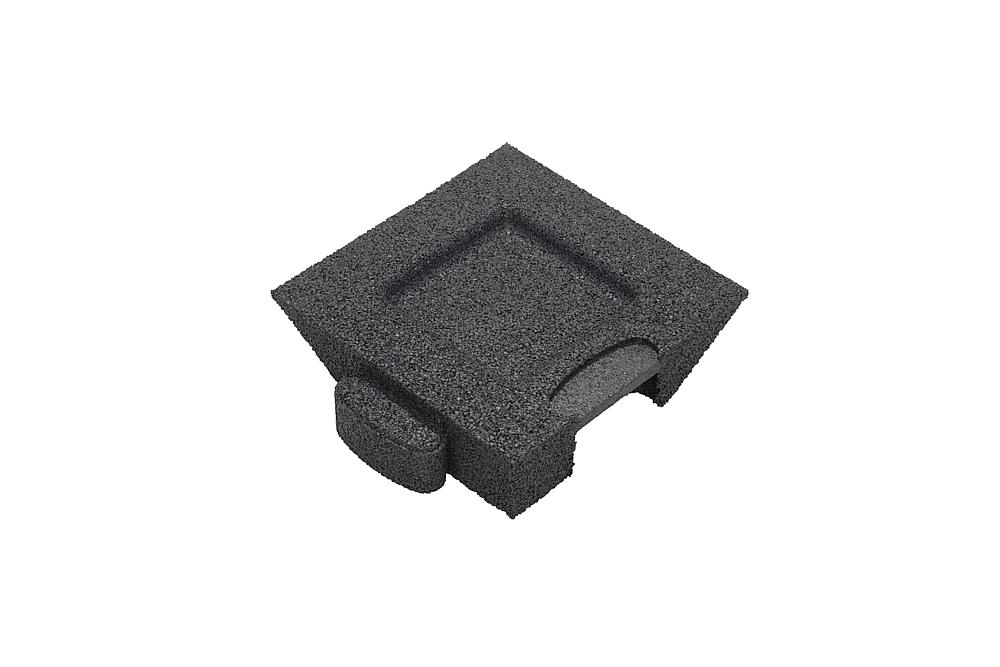 Puzzle Mat 3D Eckplatte angeschrägt 60 mm grau Ansicht 5