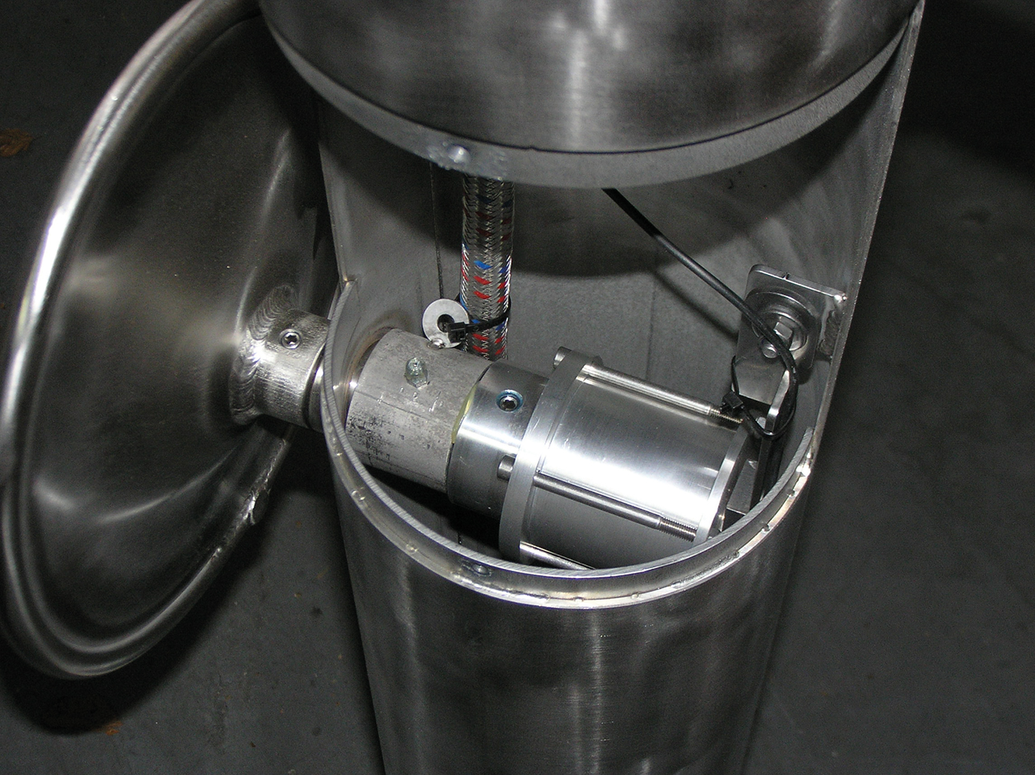 Umrüstset f. Edelstahlpumpen mit Zahnriemenantrieb Ansicht 2