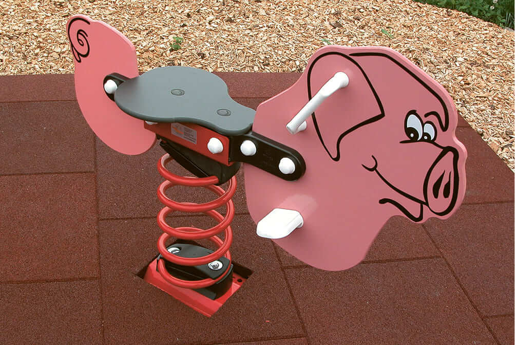Federgerät Schwein Ansicht 3