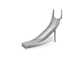 Schalenrutsche links 45°, 150 cm Ansicht 3