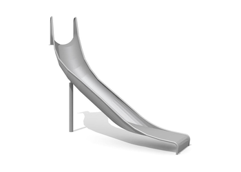 Schalenrutsche links 45°, 150 cm Ansicht 4