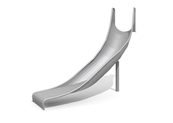 Schalenrutsche links 45°, 150 cm Ansicht 5