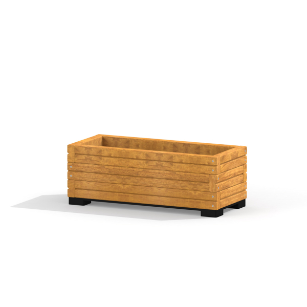Holzblumentopf II Ansicht 2