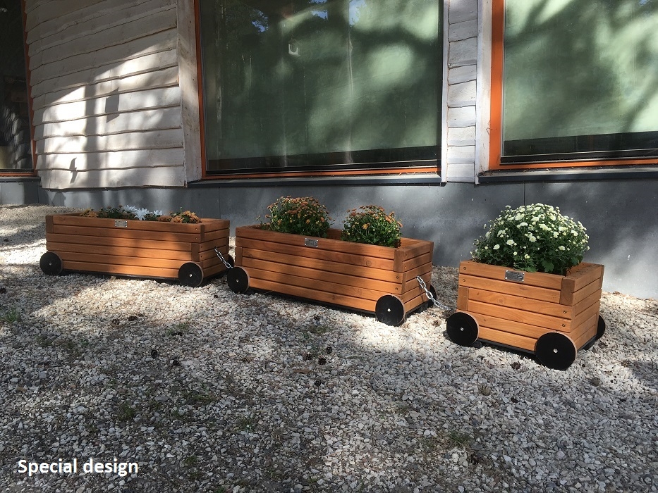 Holzblumentopf II Ansicht 4