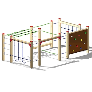 Kletter-Rundparcours «Maxi», Kinderland Neeser