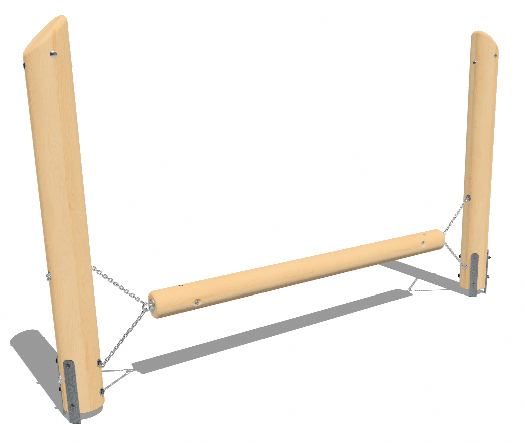 Wackelbalken Länge 422 cm Ansicht 3