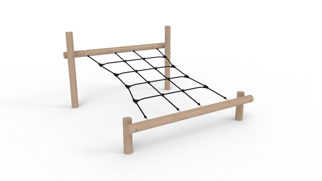 Schräges Kletternetz Ansicht 2