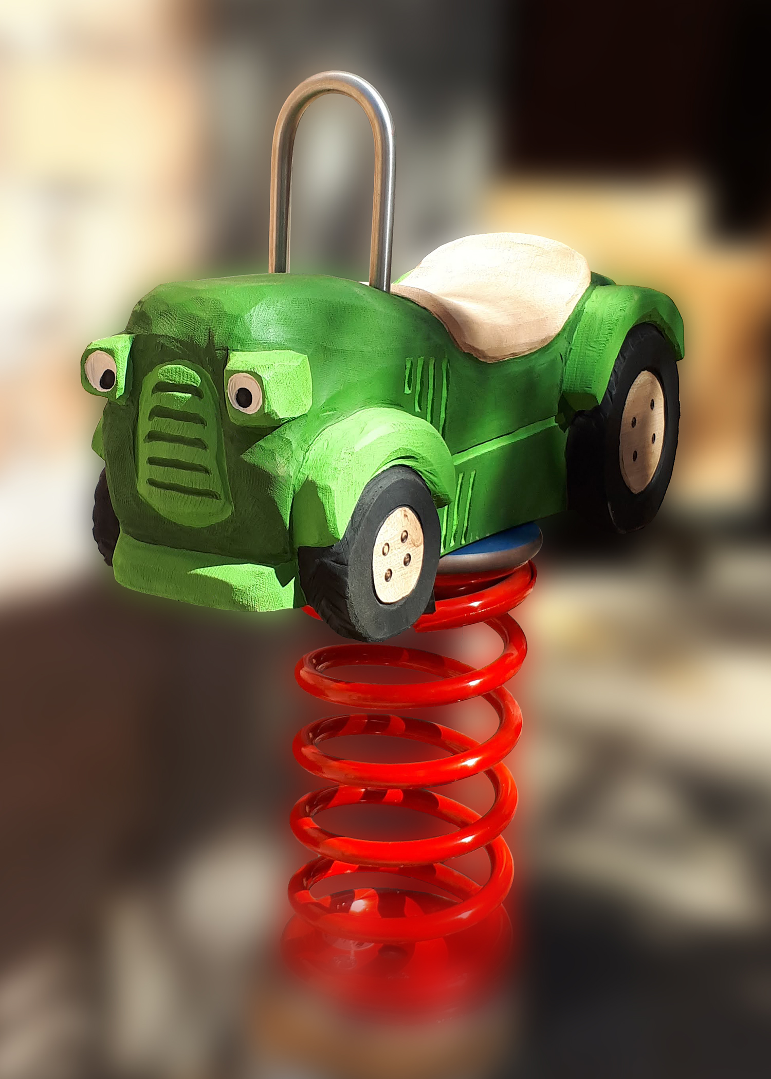 Wippgerät Traktor Ansicht 2