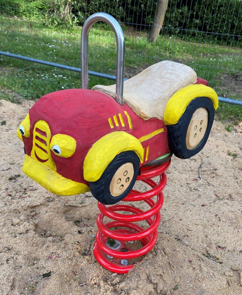 Wippgerät Traktor Ansicht 4
