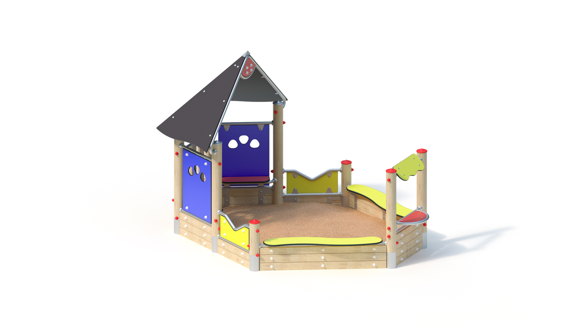 Sandspielplatz Ansicht 2