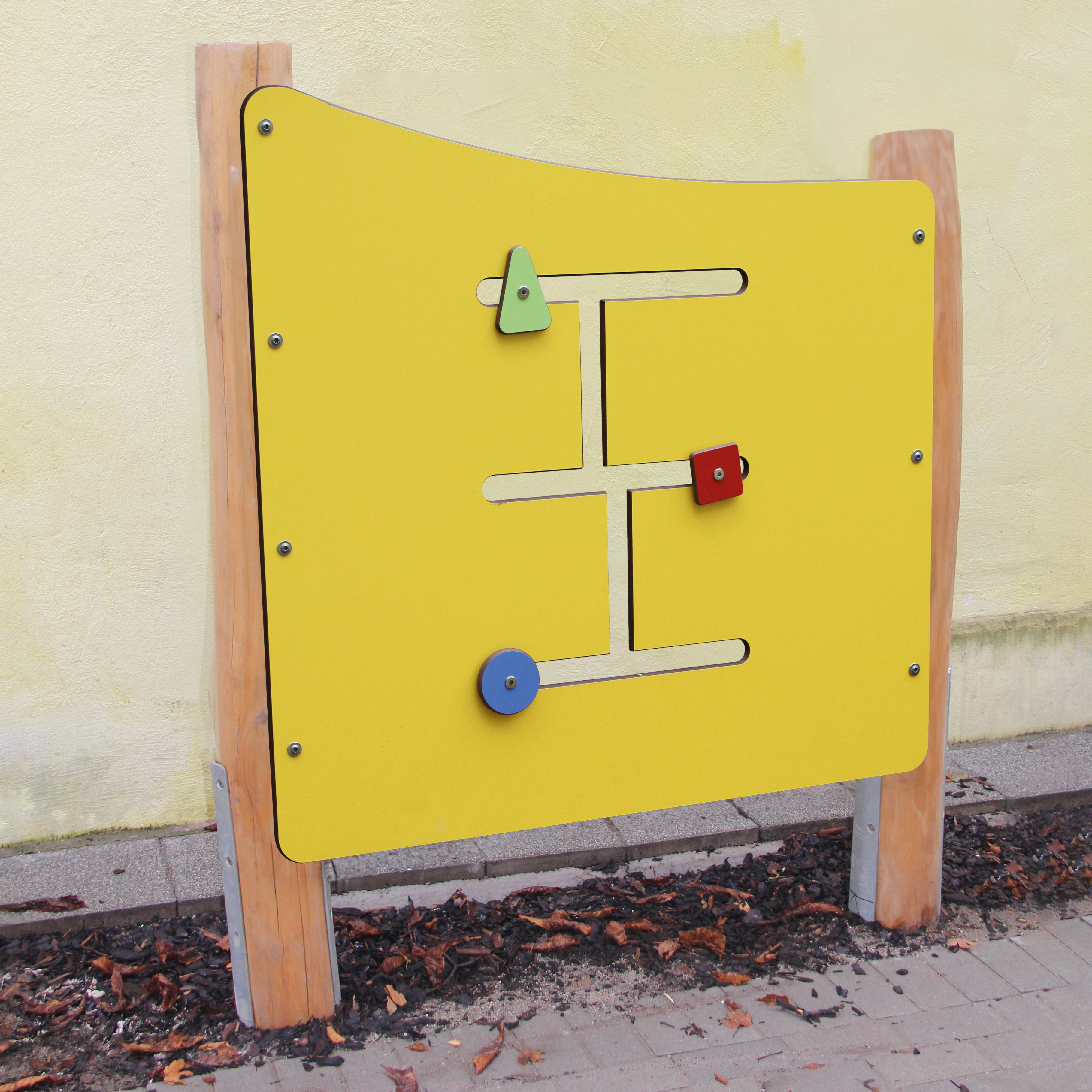 Schiebe-Labyrinth HPL mit 2 Pfosten Ansicht 4