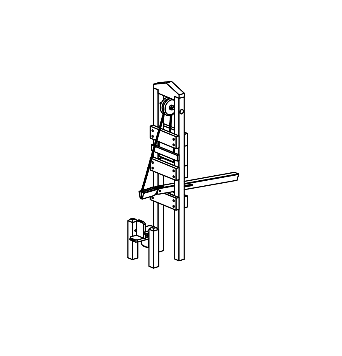 Endtor mit Sandrad Ansicht 2