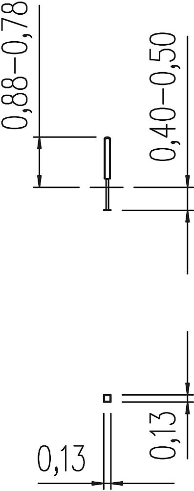 Zaunpfosten Schwalbe Ansicht 4