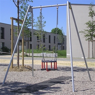 Einfach-Schaukel mit Babysitz Ansicht 3