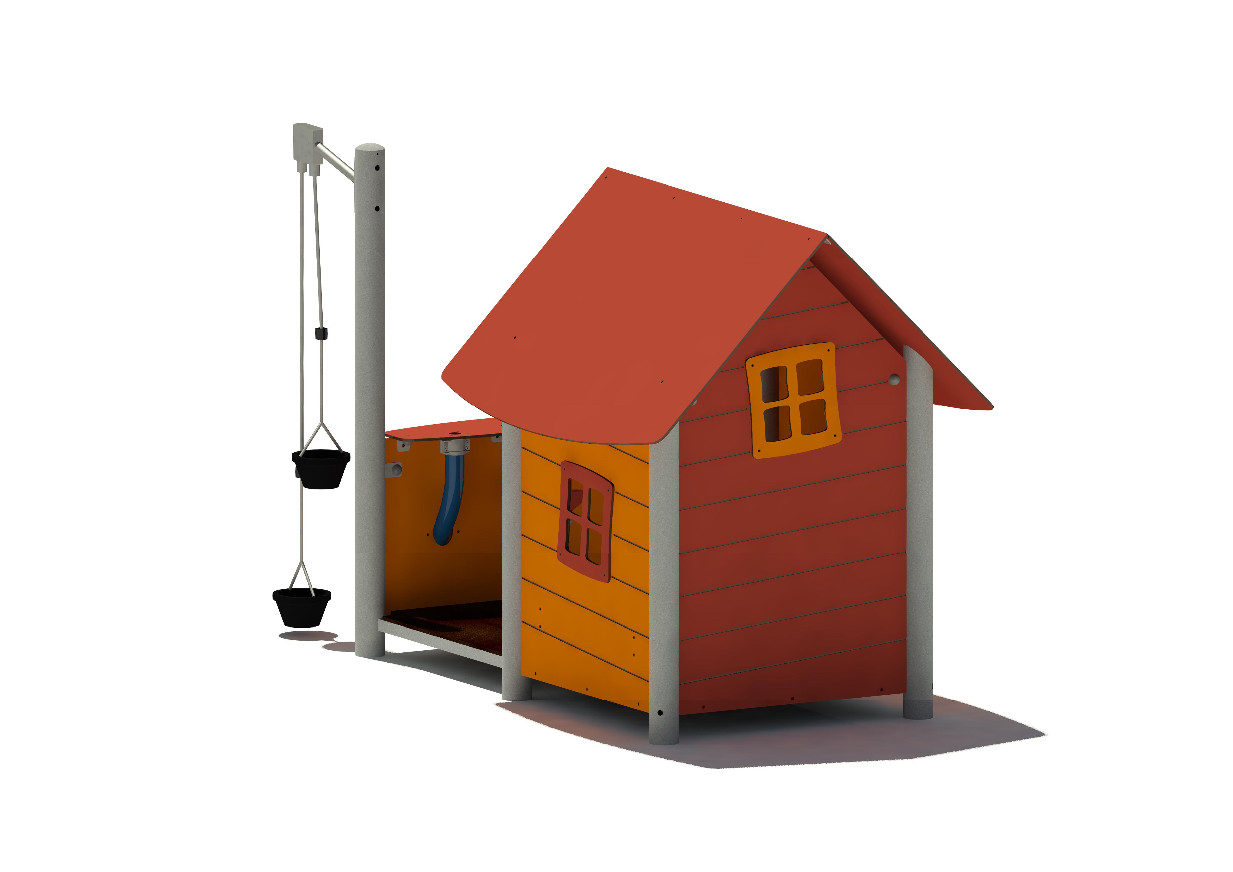 Spielhaus Favio 9005 Ansicht 3