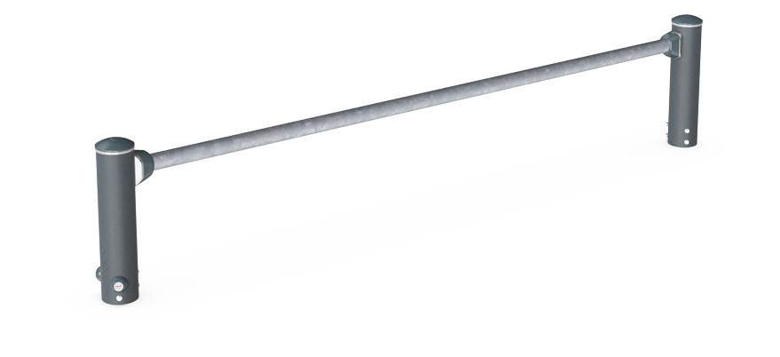 KOMPAN Balancierbalken rund Ansicht 2