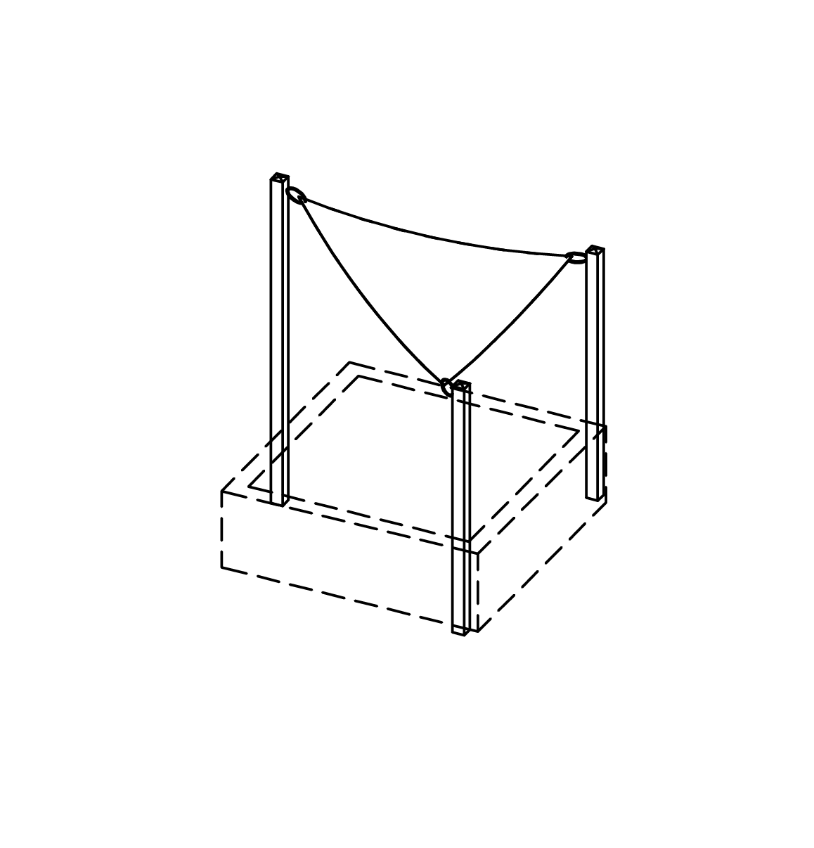 Sonnensegel Ansicht 2