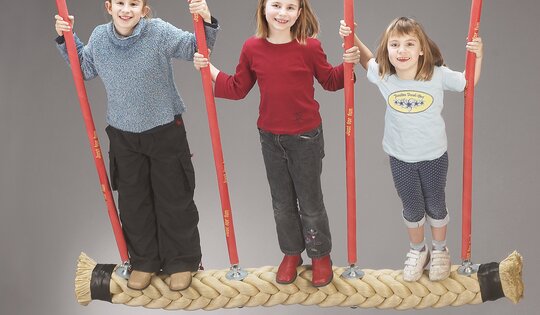 Partnerschaukel Dreisitzer 240 cm Ansicht 2